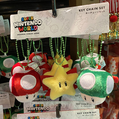 マリオキーチェーンセット（USJクリスマスグッズ2023）
