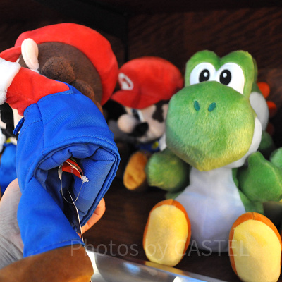 マリオのパペット下