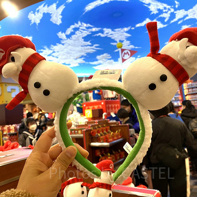 マリオの雪だるまカチューシャ