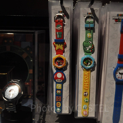 マリオのスーパーアイテムラバーウォッチ