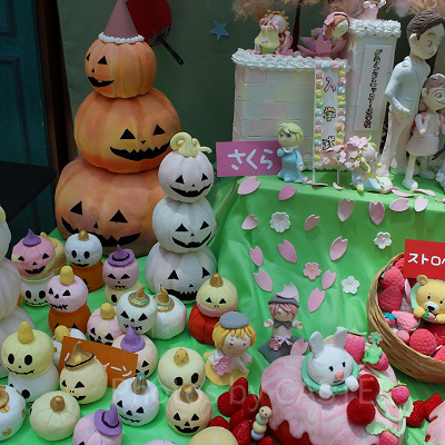 パティシエによるマジパンアート