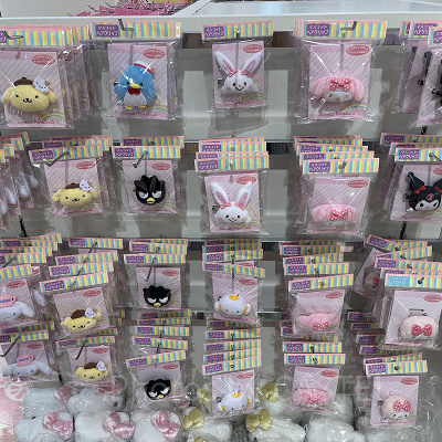 マスコットヘアクリップ