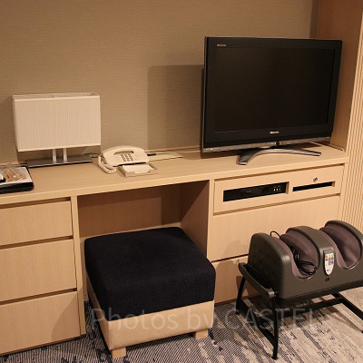 「客室設備のマッサージ機」