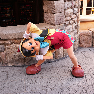 たまにキャラクターたちがお散歩しているかも？