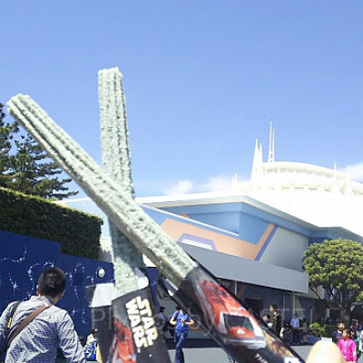 2017年『最後のジェダイ』公開に合わせて販売されたメロンソーダシュガーチュロス