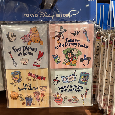 メモセット(ディズニーお土産モチーフグッズ)