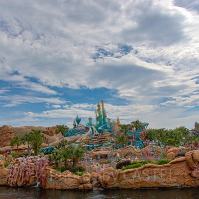 マーメイドラグーンのベンチ