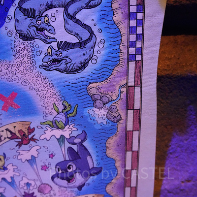 マーメイドラグーン隠れミッキー：アリエルのプレイグラウンド