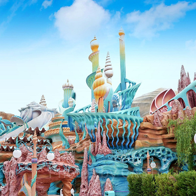 完全屋内のマーメイドラグーンは花粉を避けやすいスポット