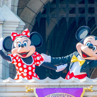東京ディズニーランドのミッキーとミニー
