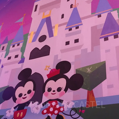 イッツ・ア・スモールワールドのミッキーとミニー