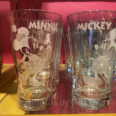 ミッキーとミニーのペアグラス