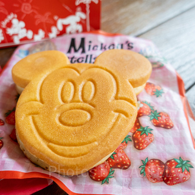 ミッキーカステラケーキ