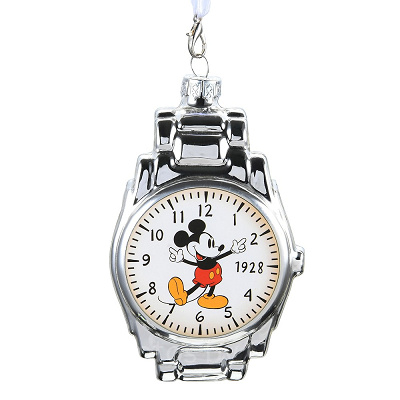 オーナメント：ミッキー 時計