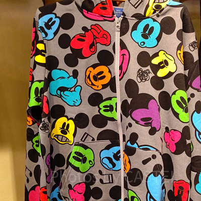 ミッキーカラフルパーカー