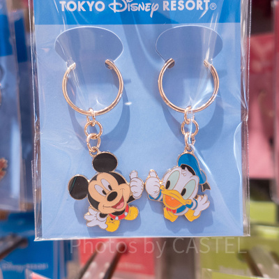 ミッキー＆ドナルドペアキーホルダー