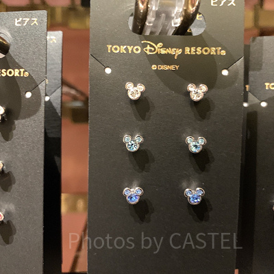 ミッキーのピアス（6個入り）