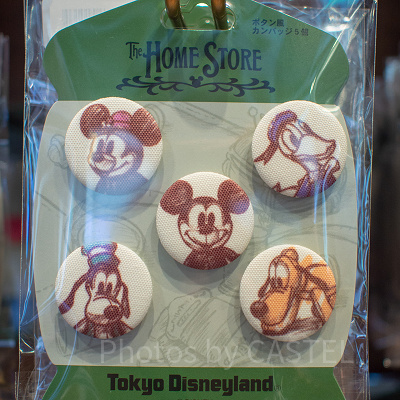 ミッキー＆フレンズカンバッジセット