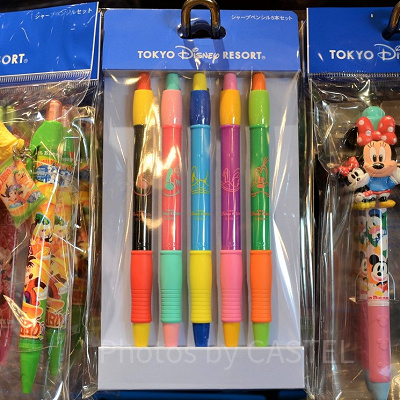 ミッキー&フレンズ（カラフル）5本セット