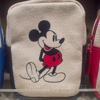 ミッキーミニポーチ（キャンパス地）