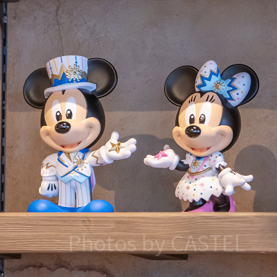 ミッキー&ミニーのフィギュアリン（ディズニーシー20周年デザイン）