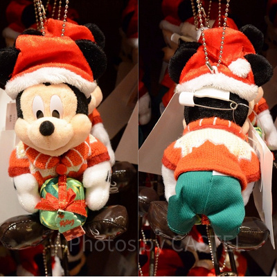 ミッキーのぬいぐるみバッジ 