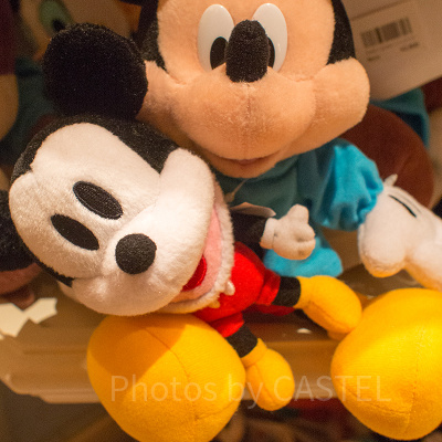ミッキー＆パペットぬいぐるみ
