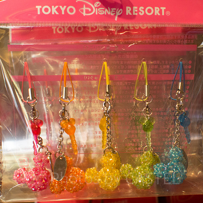 ミッキーシェイプビーズストラップ