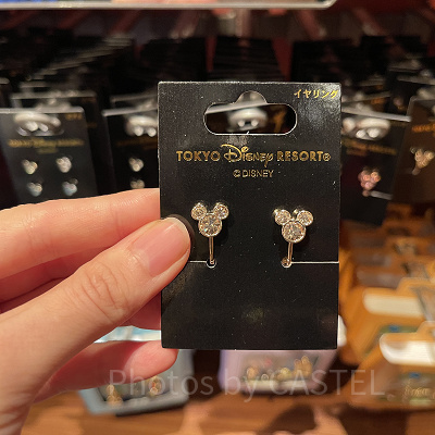 ミッキーシェイプ　イヤリング