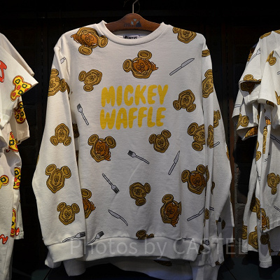 ミッキーワッフルトレーナー