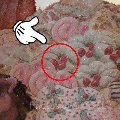 チェリーの形が隠れミッキー