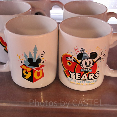 ミッキー生誕90周年マグ