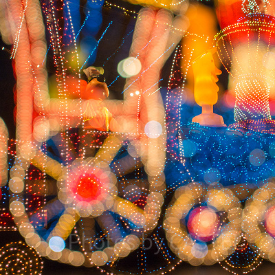 ミッキーのドリームライツ・トレイン（多重露光）