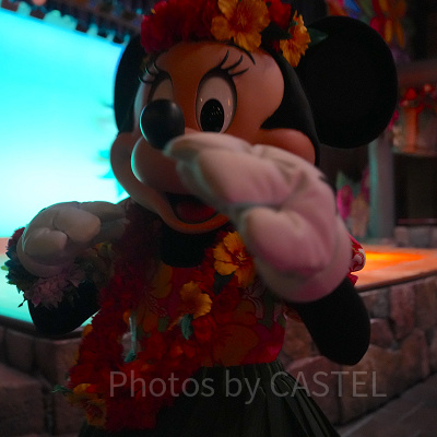 ミッキーのレインボールアウ：ミニキャラクターダイニング