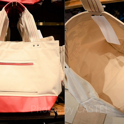 パーク内で購入できるミッキーのトートバッグ（大）