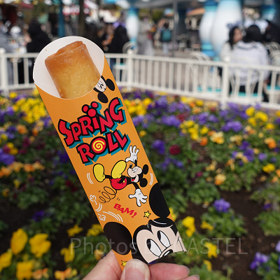 ディズニーランド食べ物:スプリングロール