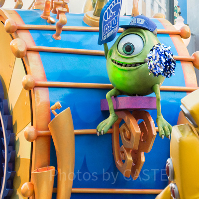 マイク　モンスターズ・インクより<br />（カリフォルニアディズニーランド）