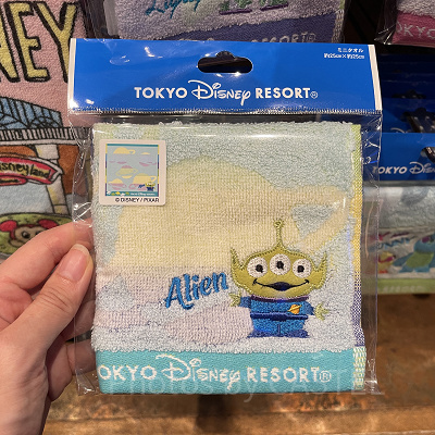 ミニタオル(リトルグリーンメン)