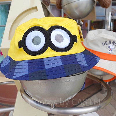 ミニオンのバケットハット　ボブ（キッズ用）