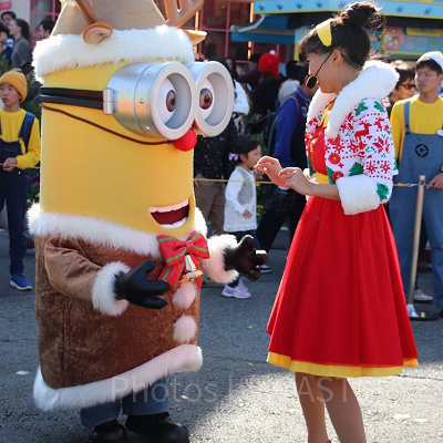 ミニオン・クリスマス・グリーティングwithグルーミニオン・クリスマス・グリーティングwithグルー