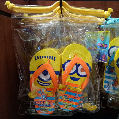 ミニオン「ENJOY the SEA」シリーズのリトルキッズ用ビーチサンダル