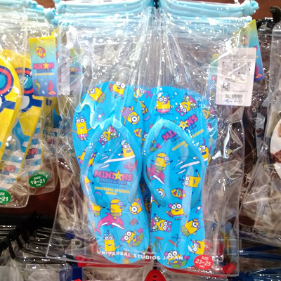 ミニオン「 ENJOY the SEA」シリーズのビーチサンダル