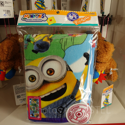 ミニオンフェイスタオル