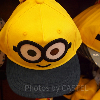 ミニオンフラットバイザーキャップ（ボブ）／キッズ