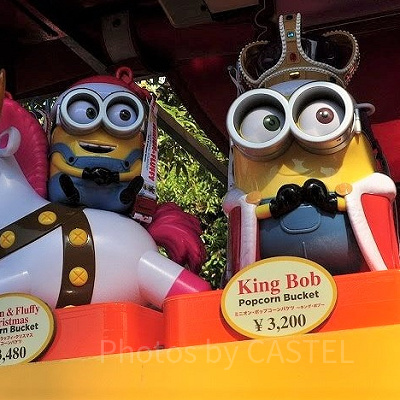 ミニオン【2017年～】キングボブ・ポップコーンバケツ