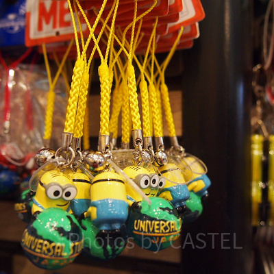 ミニオン＆地球儀ストラップ