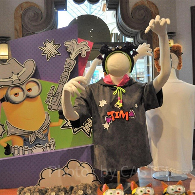 ミニオングッズのディスプレイ