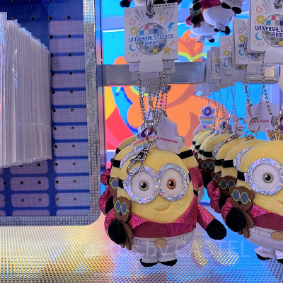 ミニオンのマスコットキーチェーン