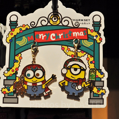 MINION MERRY CHRISTMASチャームセット（2個セット）