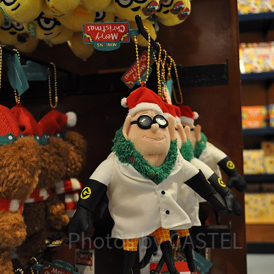 MINION MERRY CHRISTMASネファリオ博士キーチェーン